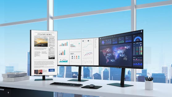 Samsung präsentiert Monitor-Lineup 2021 mit hochauflösender Bildqualität.