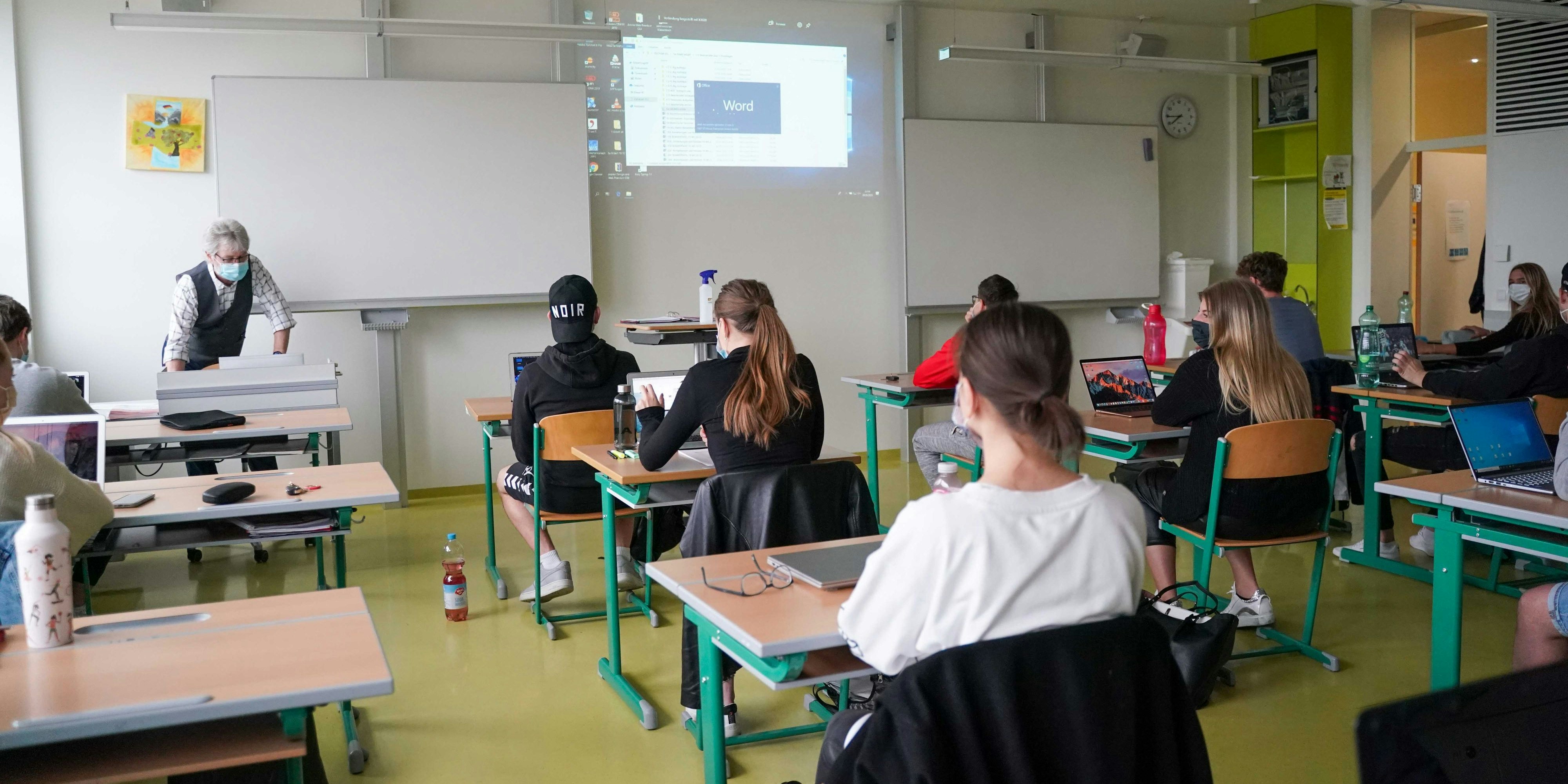 Symbolbild einer Abschlussklasse