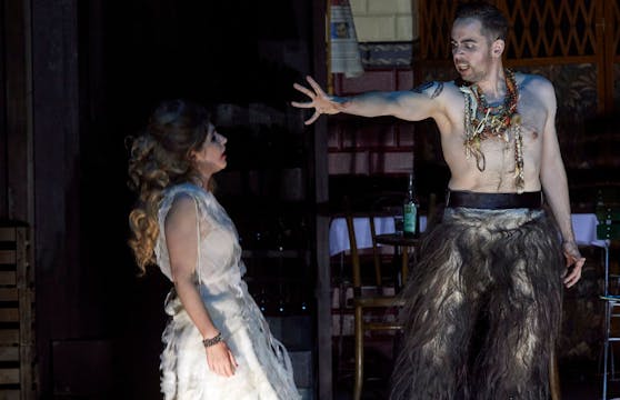 Nicole Car und Adam Pulka am Donnertsag in Gounods "Faust".