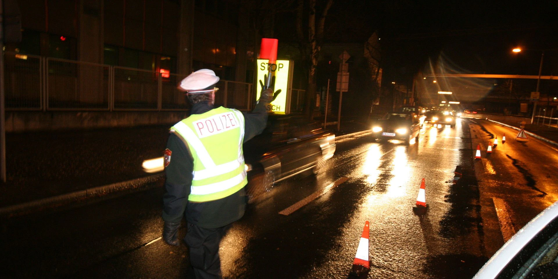 Polizeikontrolle in Wien (Archivfoto)