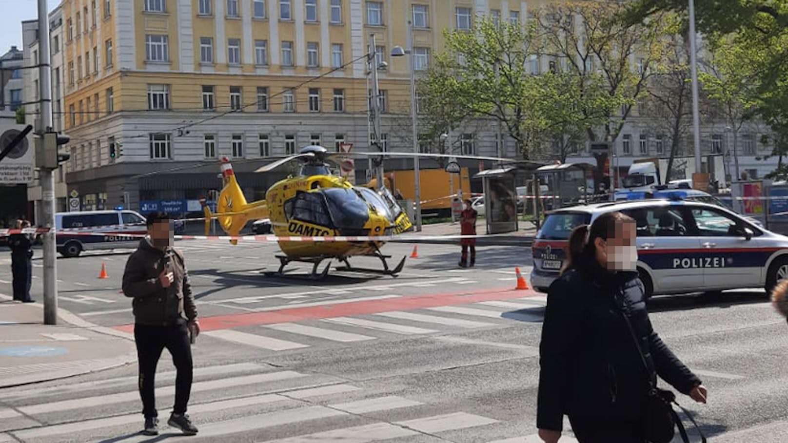 Rettungseinsatz in Wien-Meidling