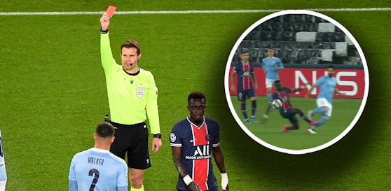 Idrissa Gueye sieht Rot.