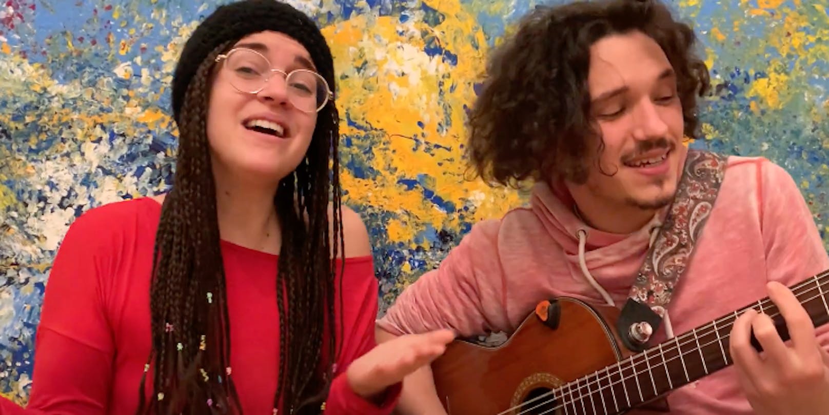 Nadine Beiler und Antione Humbert singen auf YouTube – um den Song auch international zu bewerben brauchen sie 1.020 Euro.