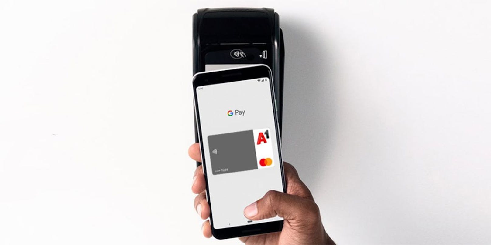 Mit Google Pay lässt sich nun auch die A1 Mastercard hinzufügen.