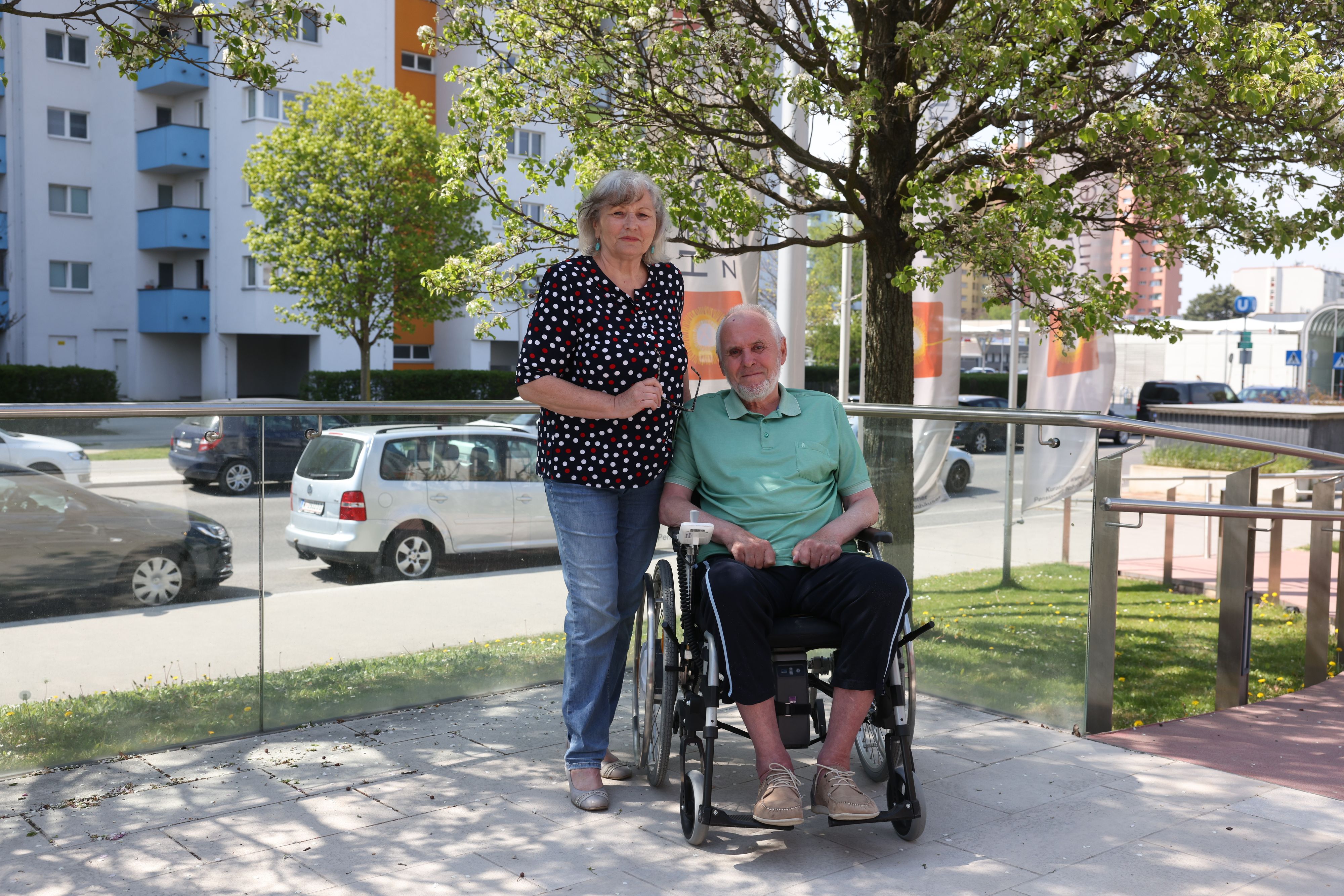 Karl Heinz S. (74) mit seiner Frau Christine