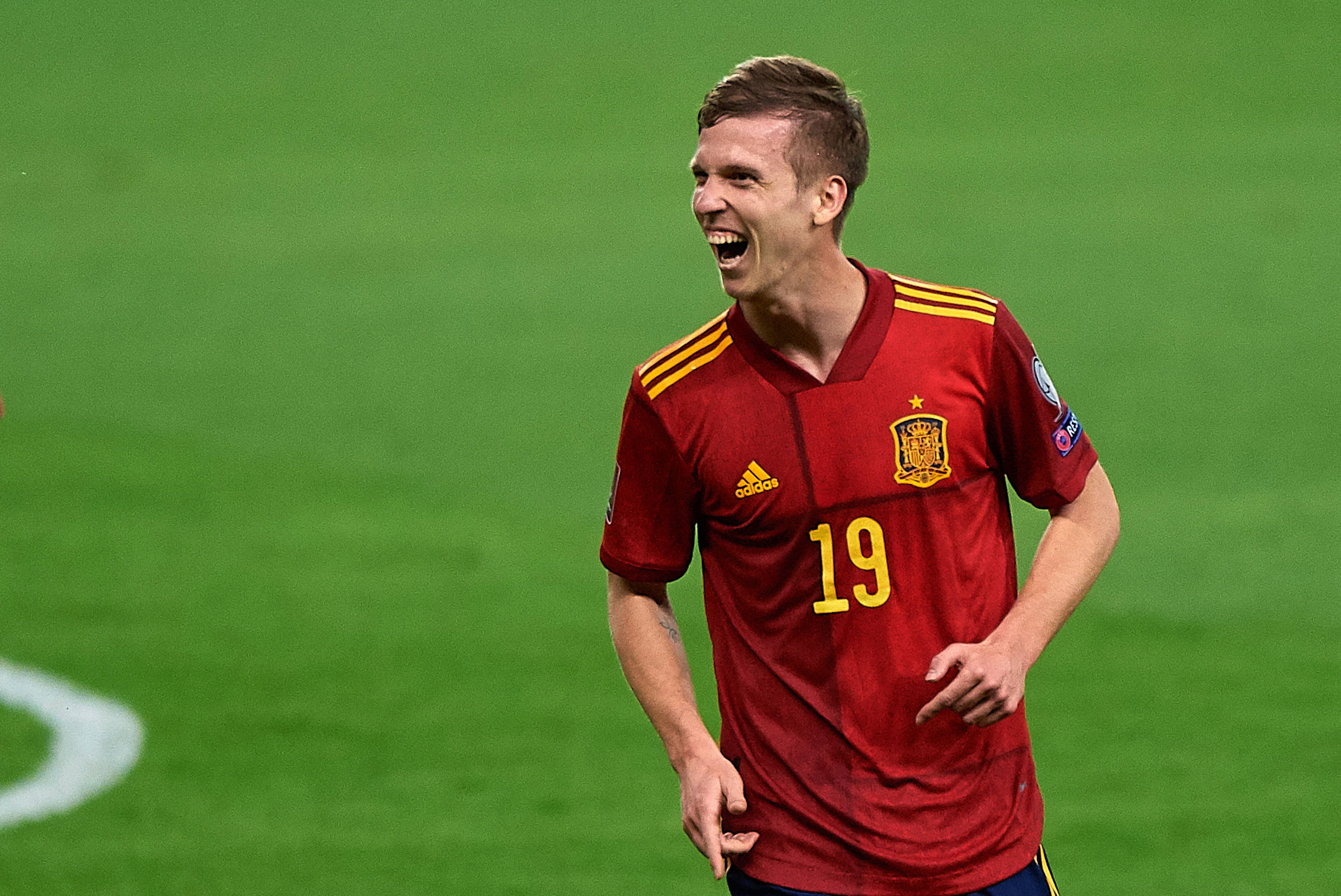 Dani Olmo wollte sich nicht mit Lionel Messi fotografieren lassen. 