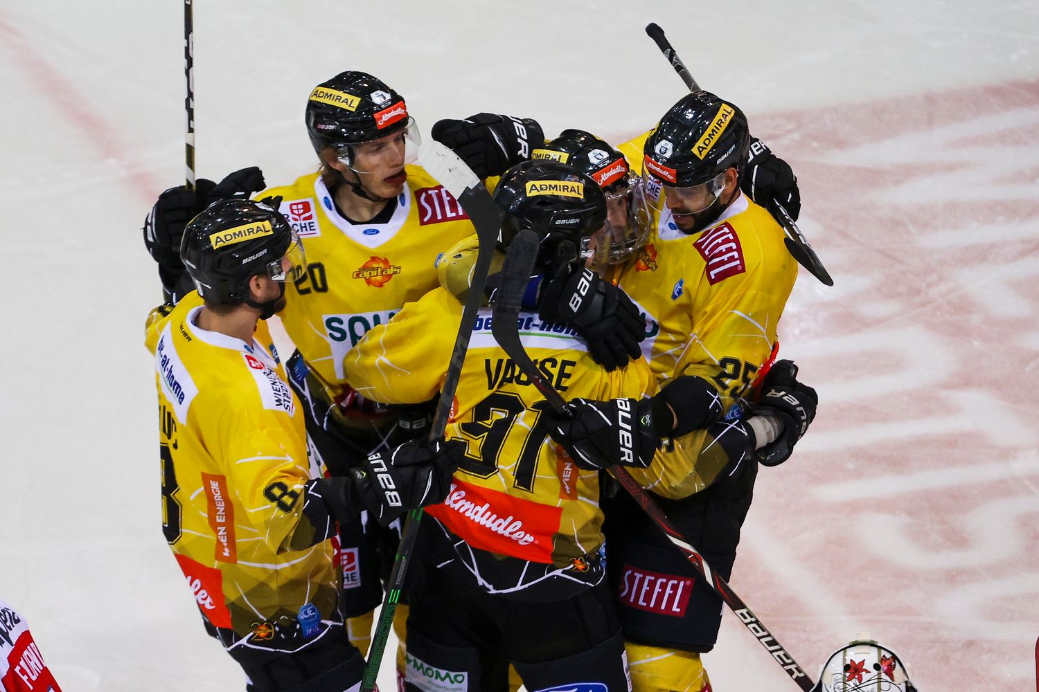 Jubel bei den Capitals. 