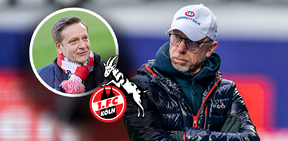 Horst Heldt reist für einen Blitz-Besuch nach Wien. 