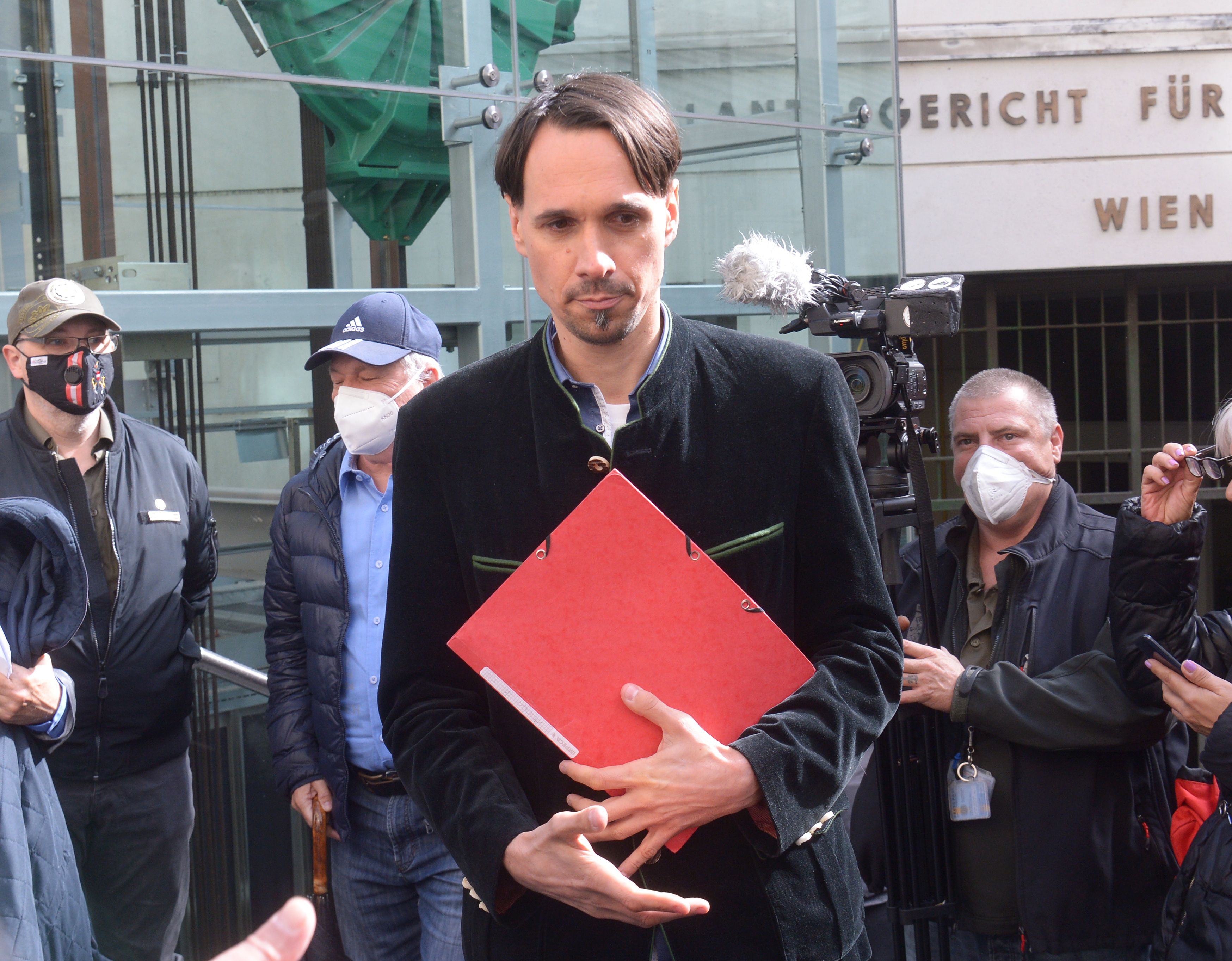 Martin Rutter bei einem Gerichtstermin.