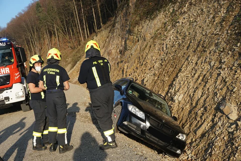 Die Feuerwehr im Einsatz.