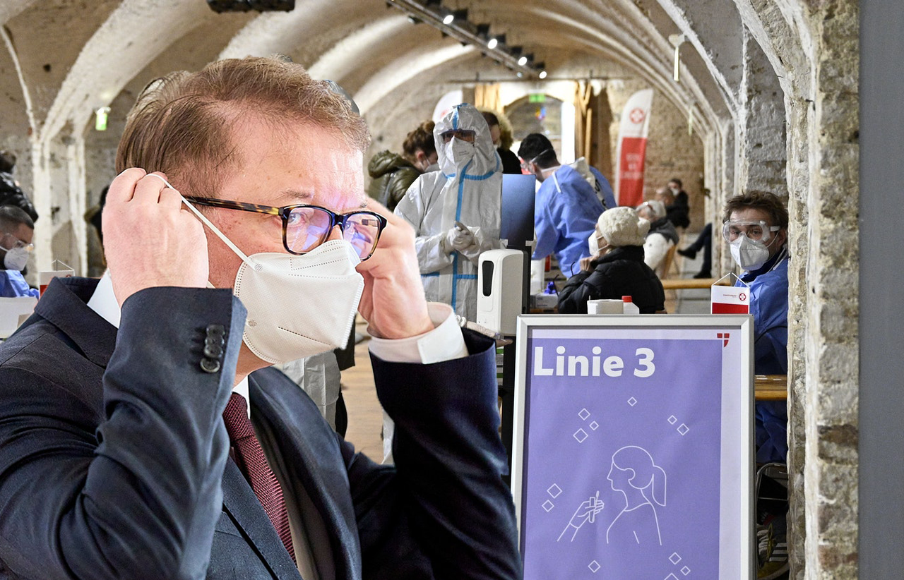 Gesundheitsminister Anschober verkündet eine Neuerung bei den Teststraßen