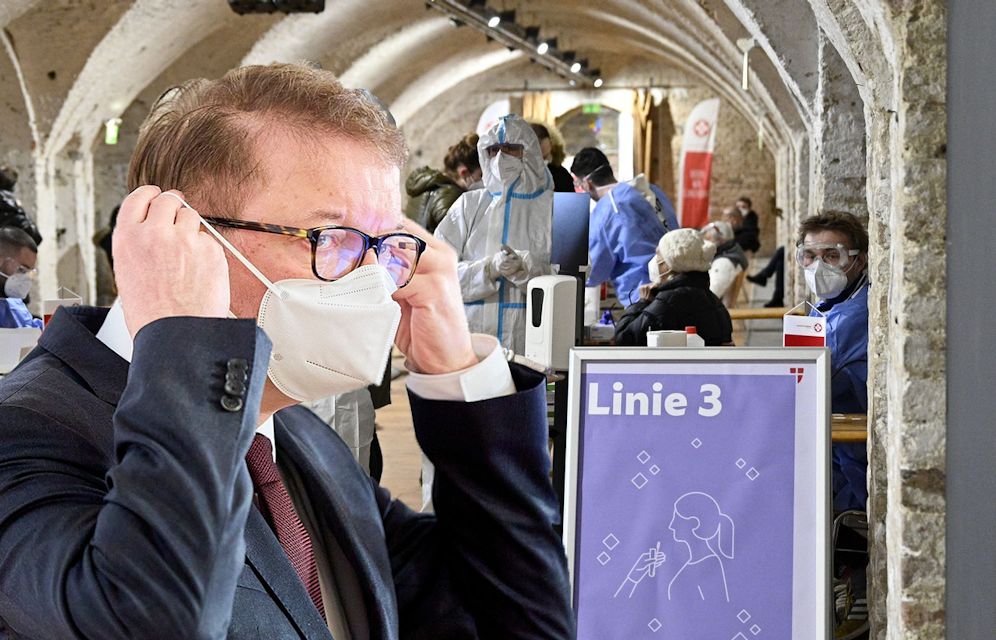 Gesundheitsminister Anschober verkündet eine Neuerung bei den Teststraßen