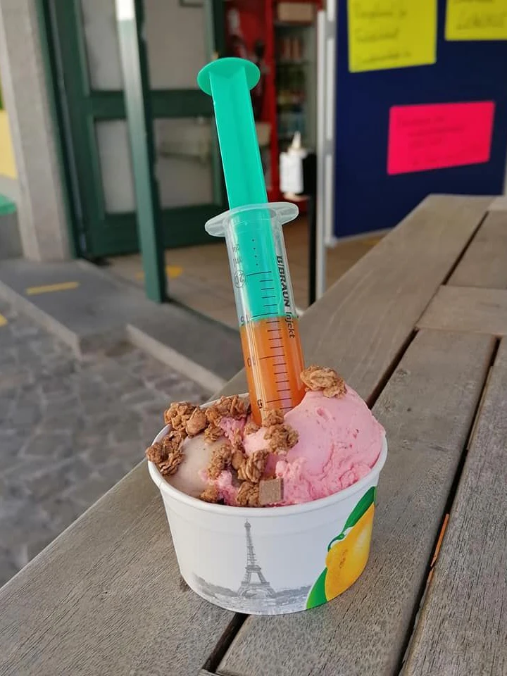 Im "Hotel zur Post" in Melk kann sich jeder seine Impfung abholen.