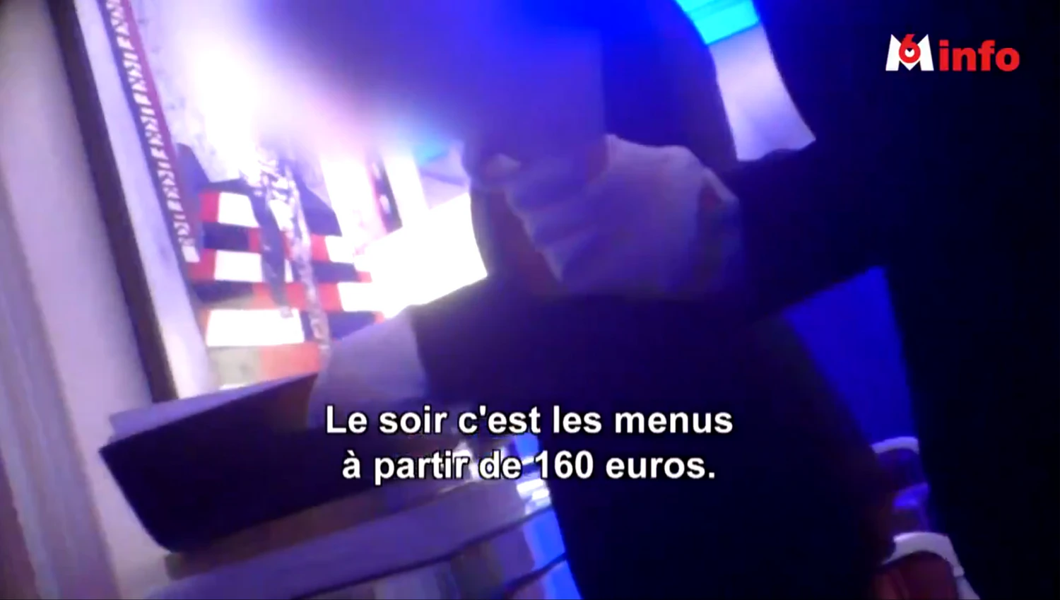 "Untergrund-Restaurants" empfangen Gäste, obwohl sie geschlossen sein sollten, sagt der Fernsehsender M6. Er zeigt Szenen, in denen die Bedienung und die Gäste keine Masken tragen und keinen Abstand halten.