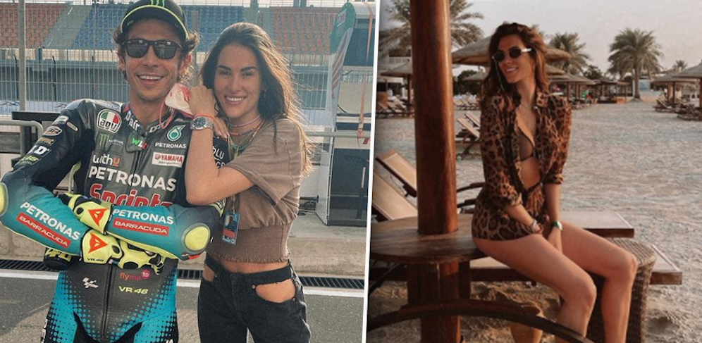 Valentino Rossi mit Francesca Sofia Novella