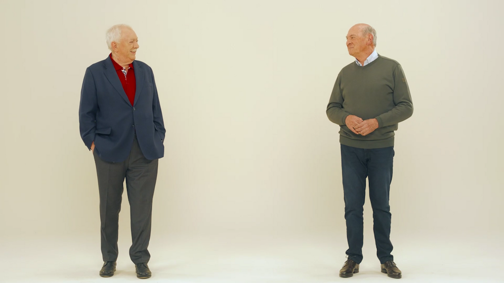 Michael Häupl und Erwin Pröll beim Impfen