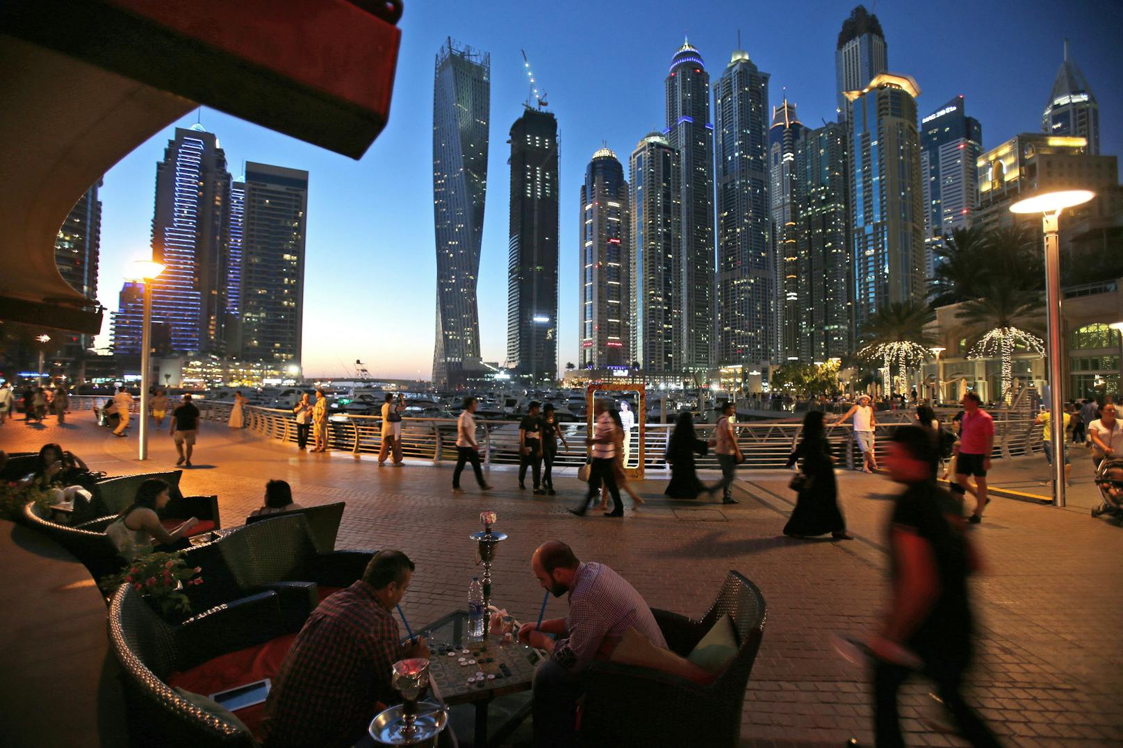 Dubais Marina ist ein angesagtes Pflaster. Symbolbild