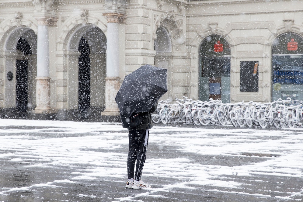 Der Winter schlägt zurück.