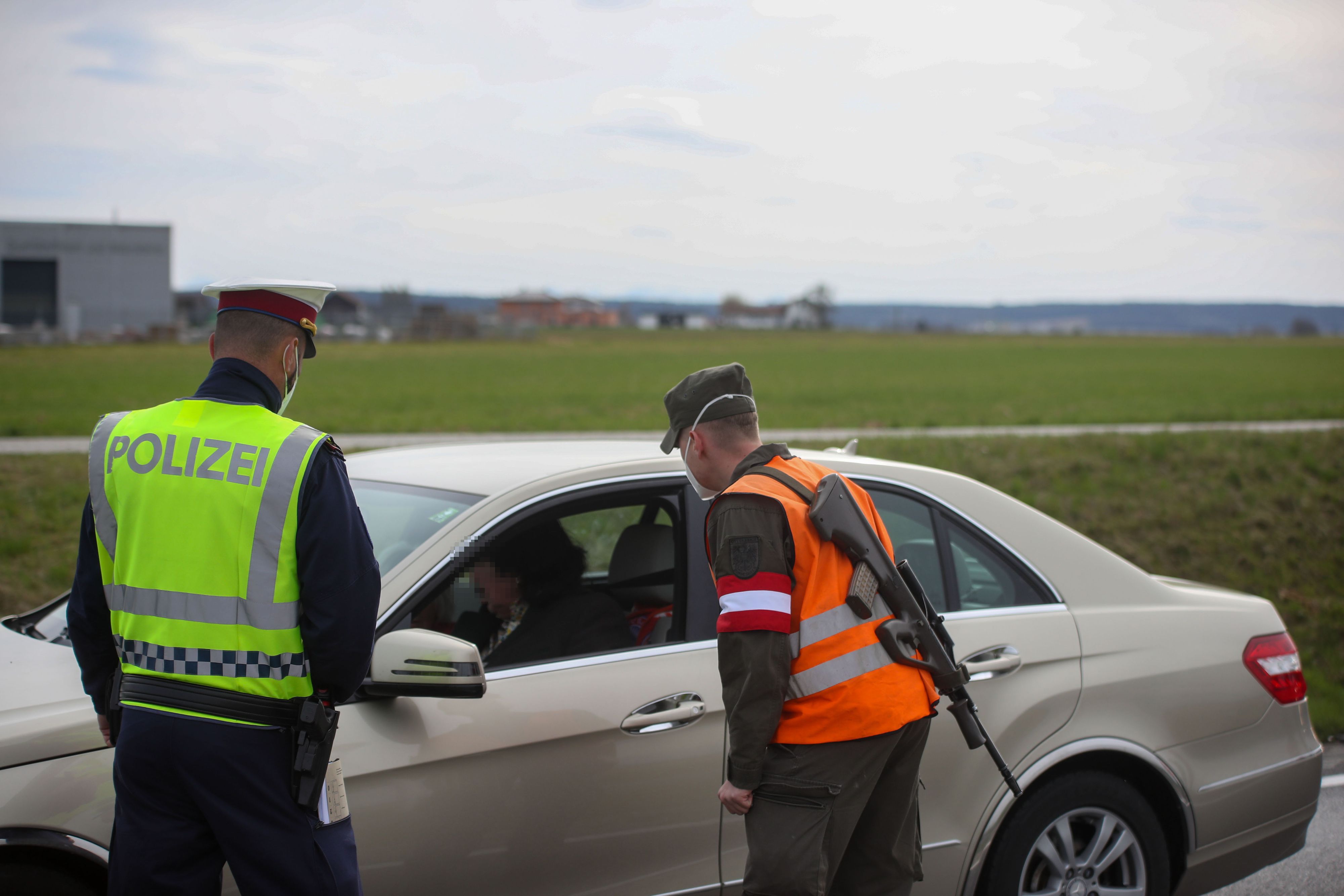 Seit Montag gibt es im Bezirk Braunau Ausreisekontrollen.