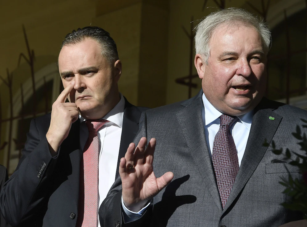 Hans Peter Doskozil (SP), Hermann Schützenhöfer (VP)