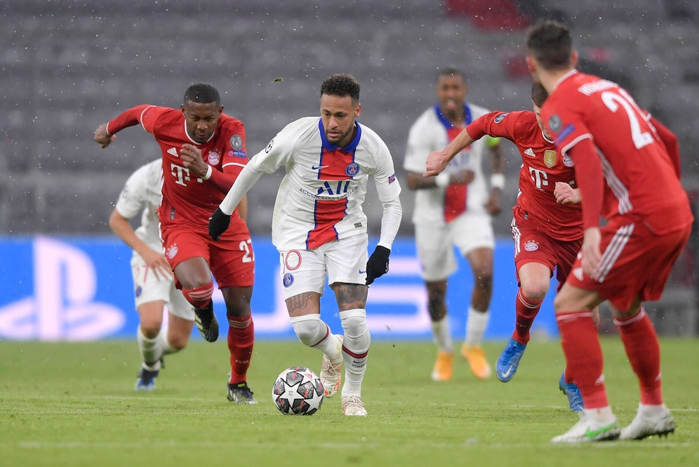 Neymar gegen David Alaba