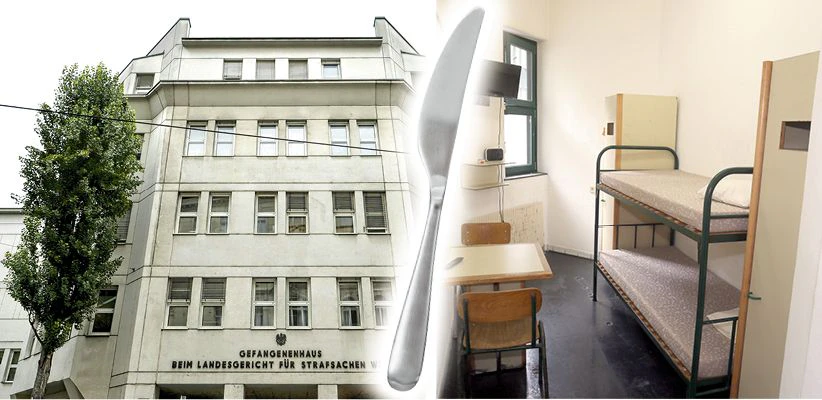 In der Justizanstalt Josefstadt kam es zur Tat