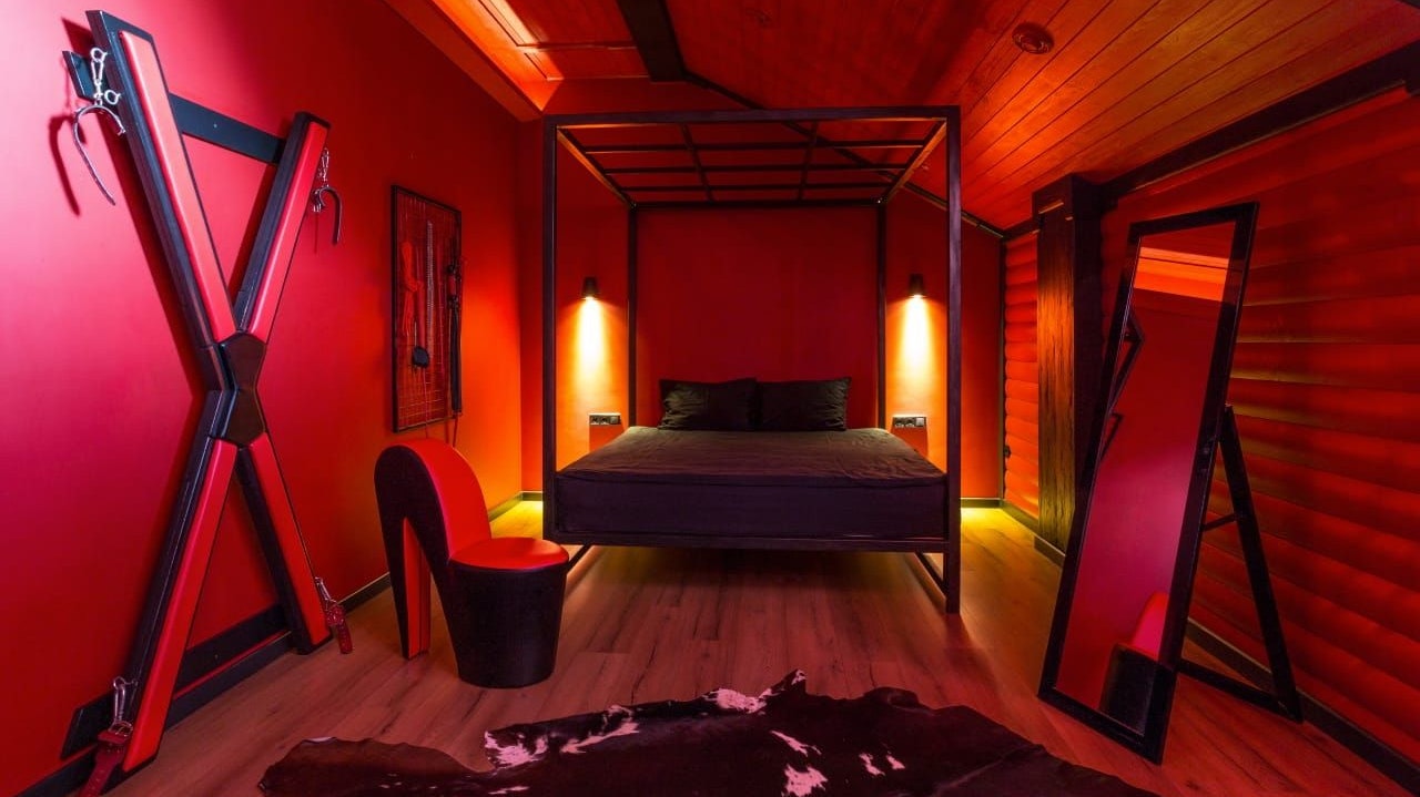 Im "Cherry Twins"-Hotel in Kiew werden ganz besondere Räumlichkeiten angeboten. 