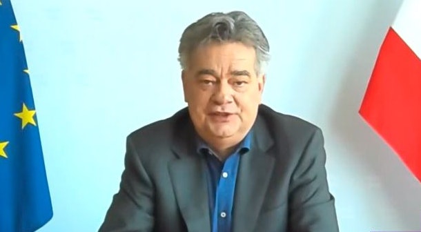 Vizekanzler Werner Kogler gab Puls24 via Skype ein Interview (8. April 2021)