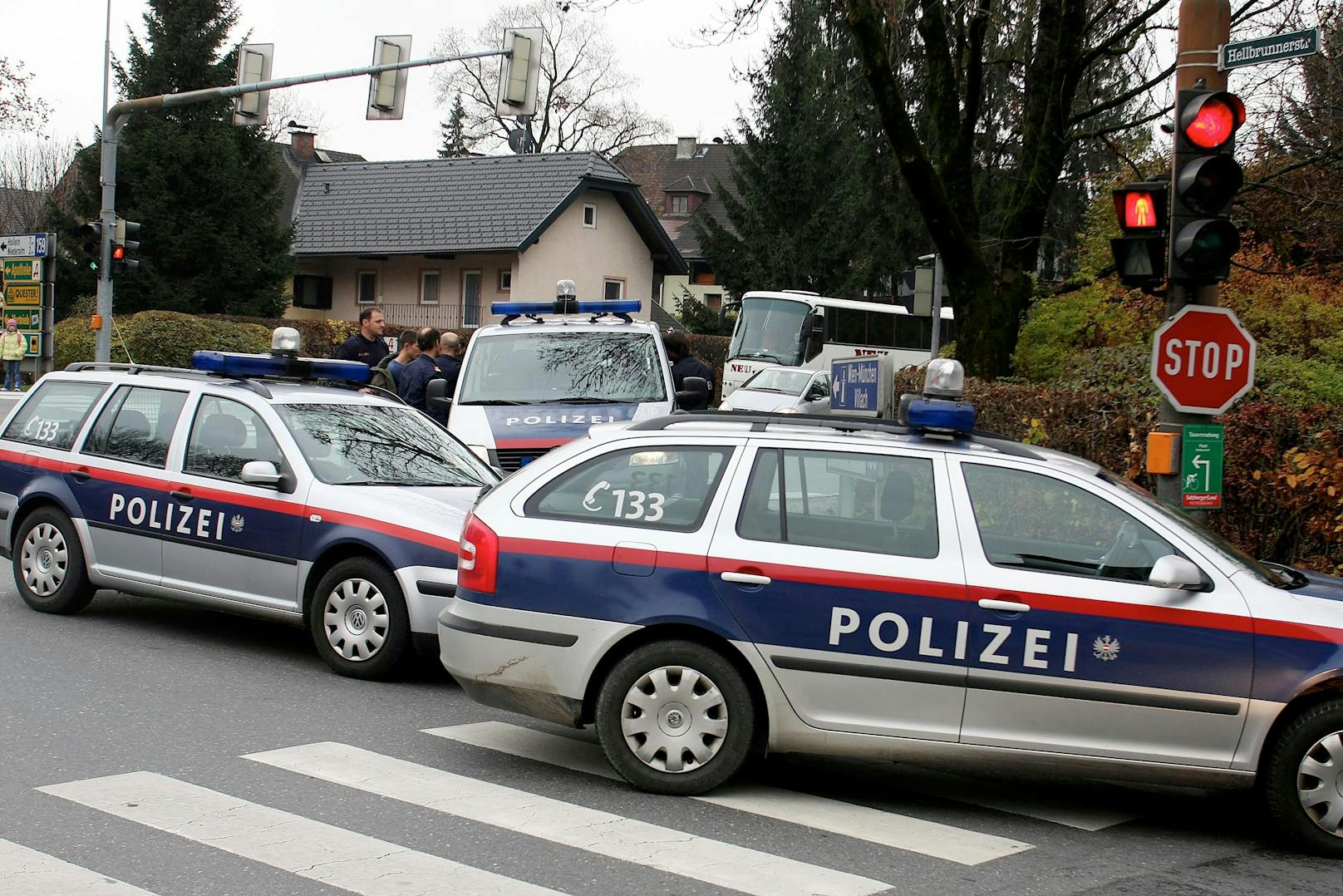 In Salzburg musste am Sonntag die Polizei ausrücken. Symbolbild.