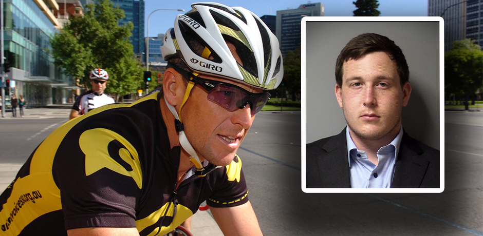 Luke Armstrong wurde festgenommen. 