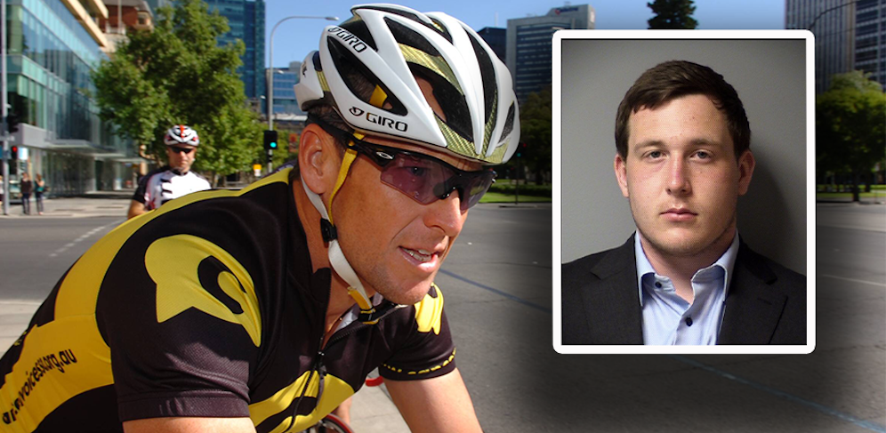 Luke Armstrong wurde festgenommen. 