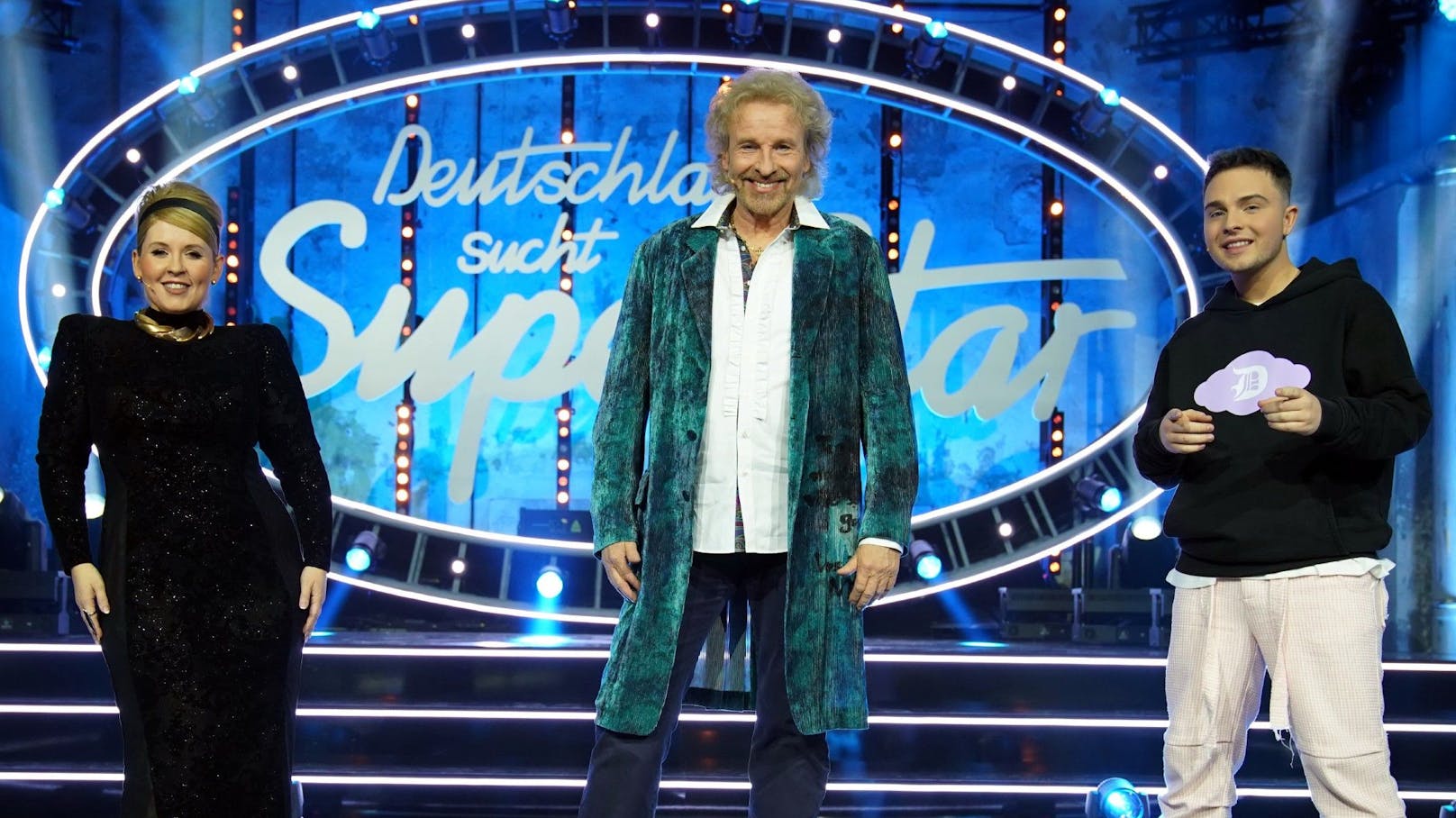 <strong>Thomas Gottschalk</strong> (Mitte) sprang in den letzten DSDS-Ausgaben für Dieter Bohlen ein, kehrt der Castingshow nach dem Finale aber trotzdem den Rücken.<br>