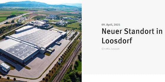 Projekt auf der Homepage bekanntgegeben. 
