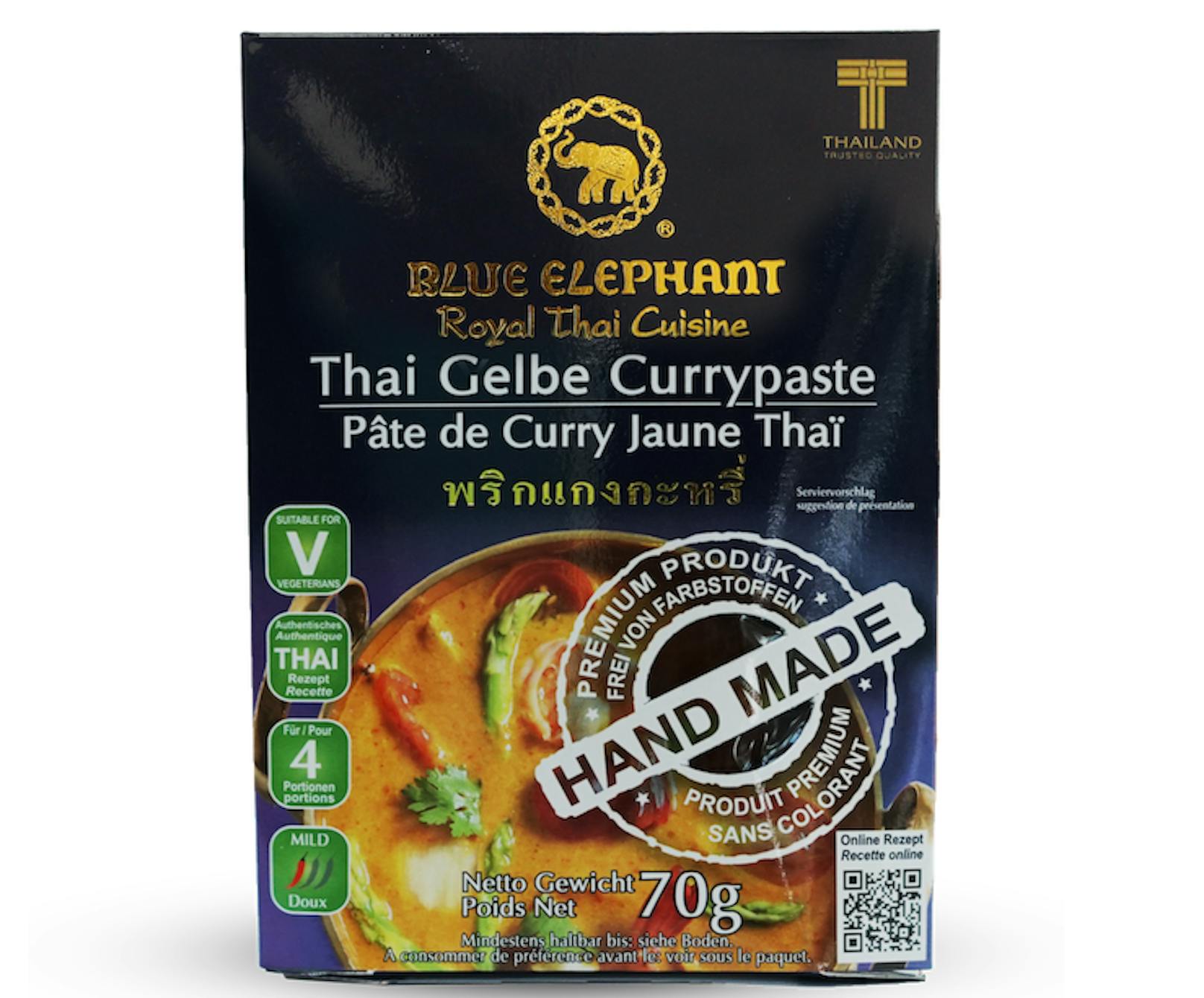Yellow Curry Blue Elephant