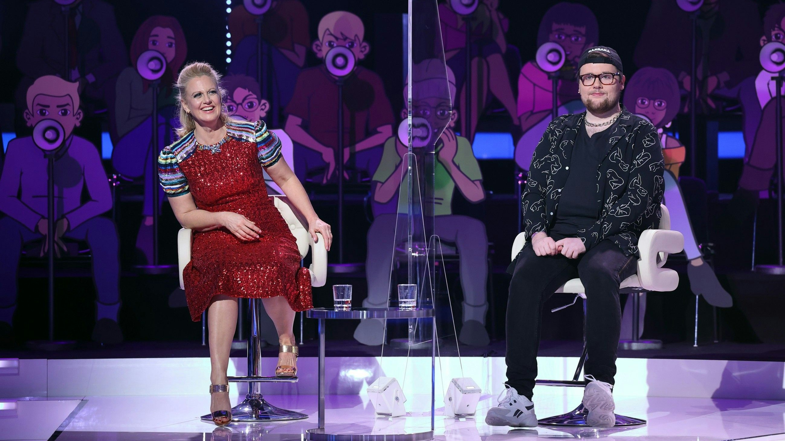 "I Can See Your Voice" (7.4.2021): Barbara Schöneberger, Superfan Niels