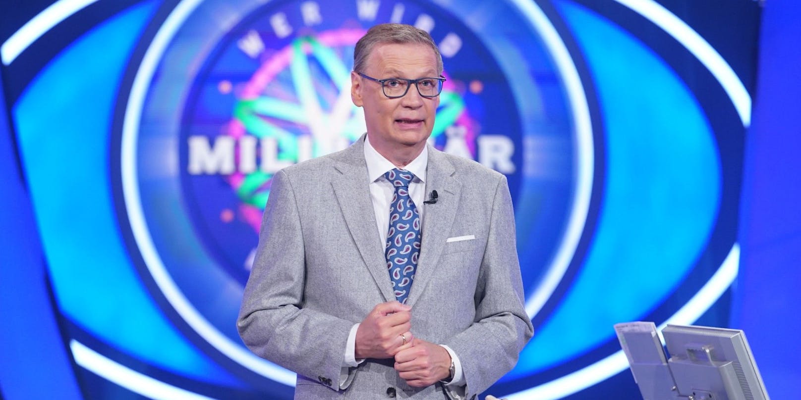 Günther Jauch moderiert auf RTL die deutsche Version von der "Millionenshow".