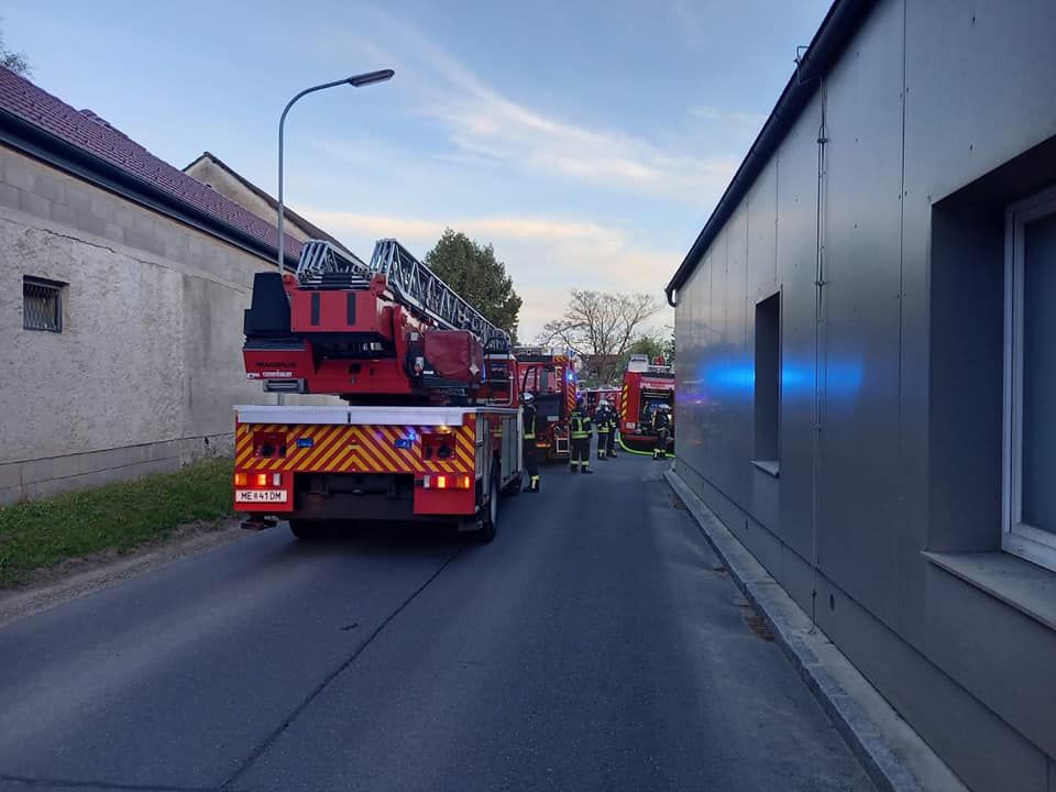 Fünf Wehren standen im Einsatz.