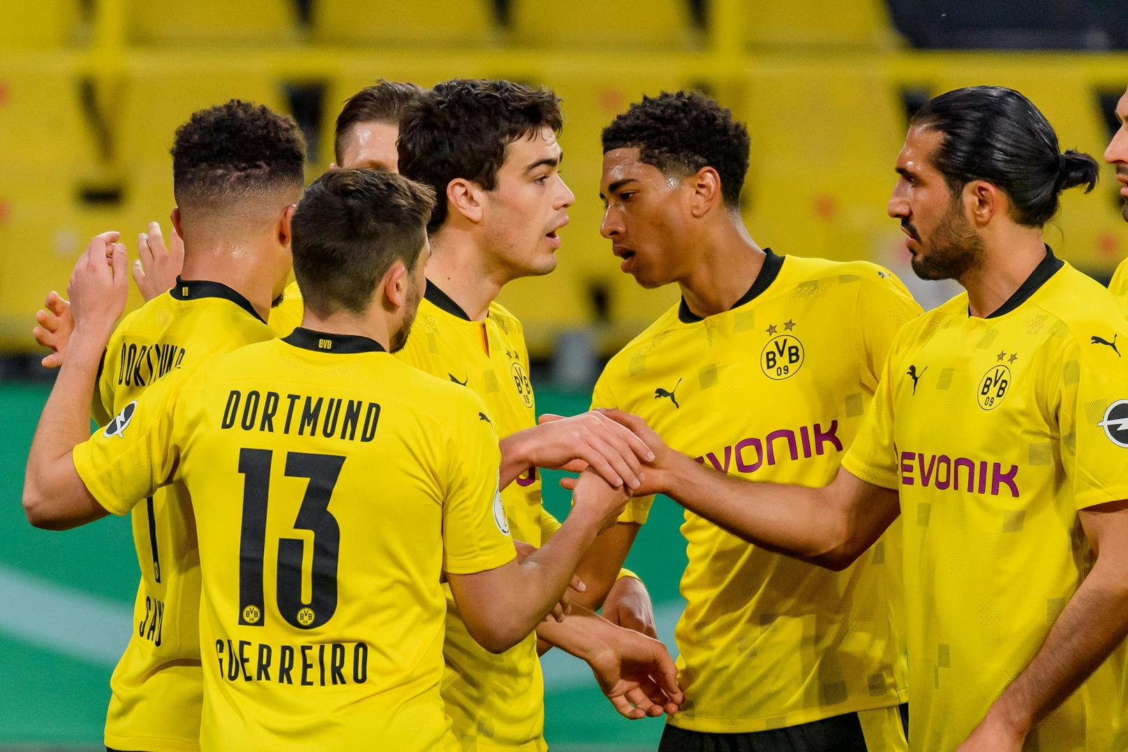 Borussia Dortmund shießt sich ins DFB-Pokalfinale. 