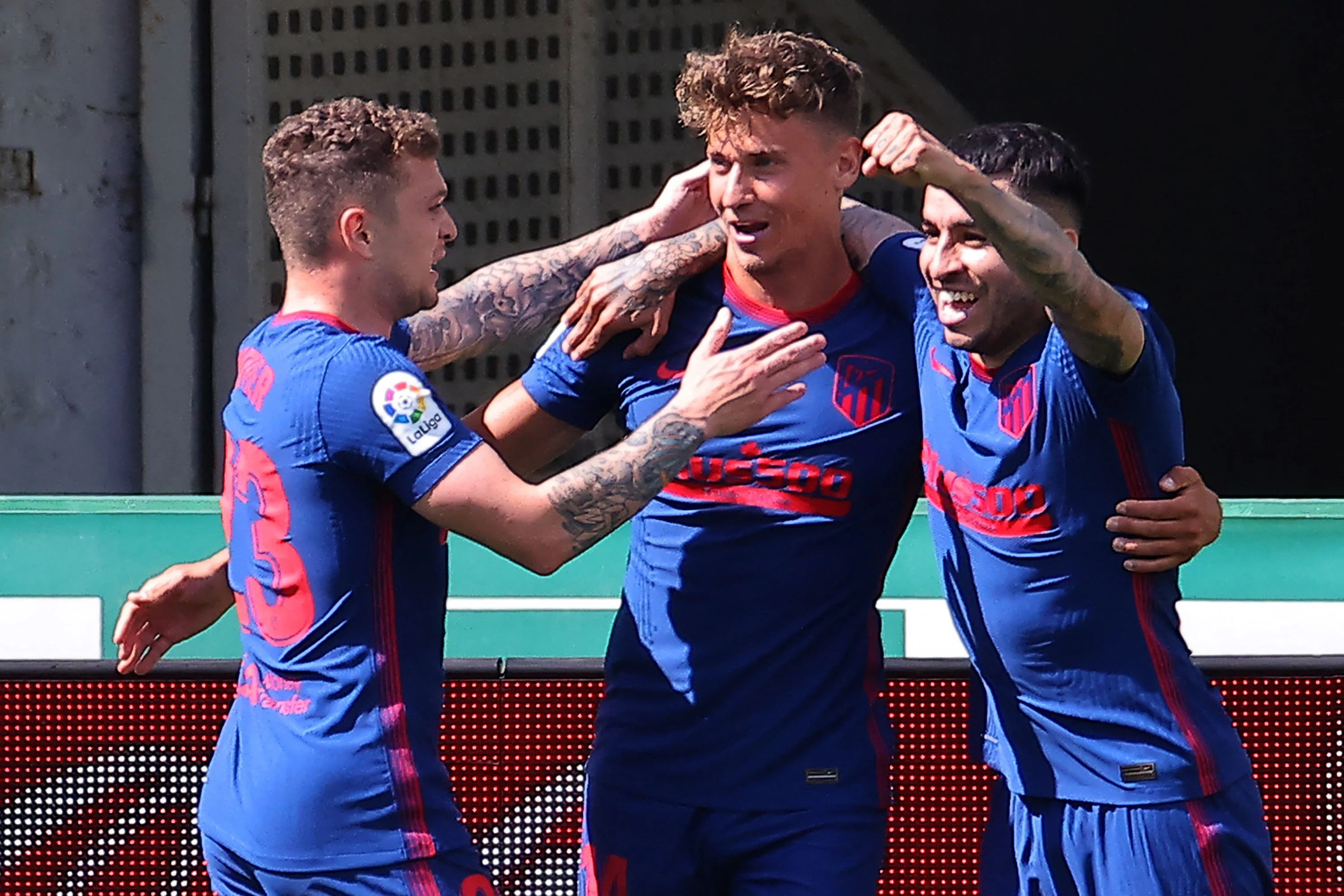 Marcos Llorente lässt Atletico Madrid jubeln. 