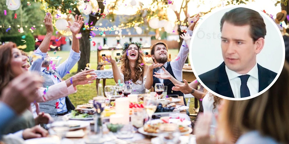 Feiern im größeren Rahmen sollen im Juli wieder möglich sein