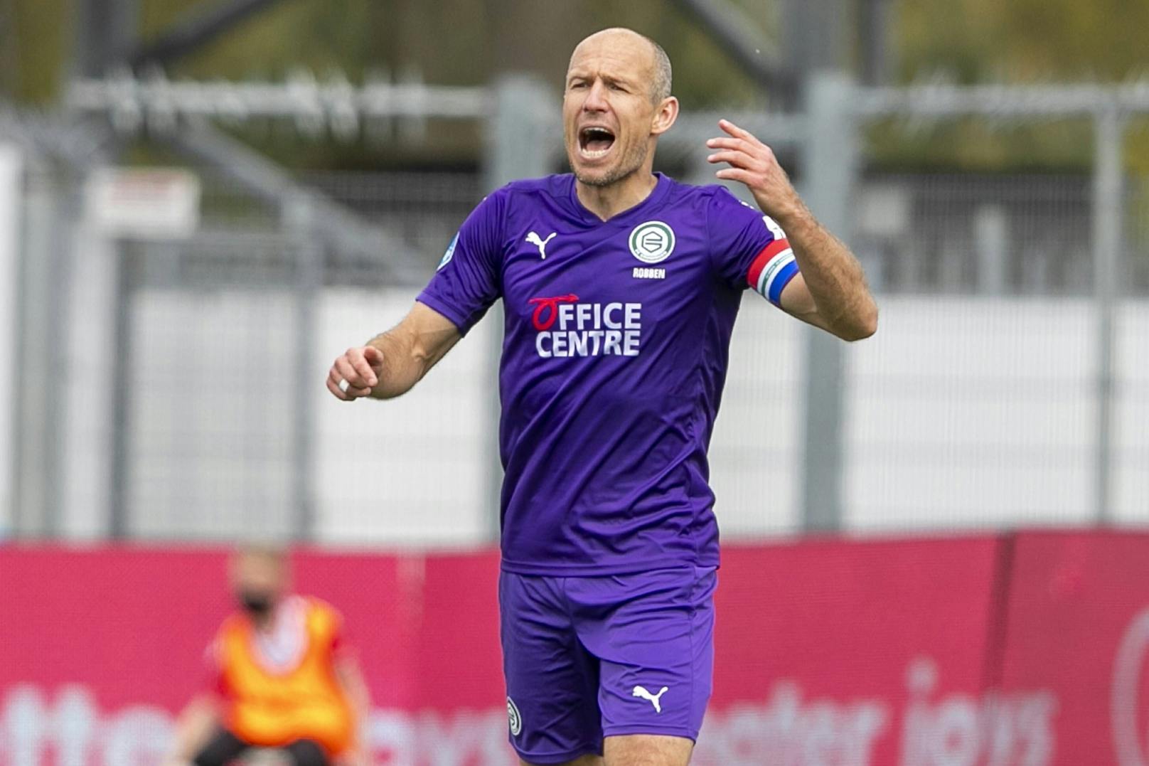 Arjen Robben blüht bei Groningen auf.