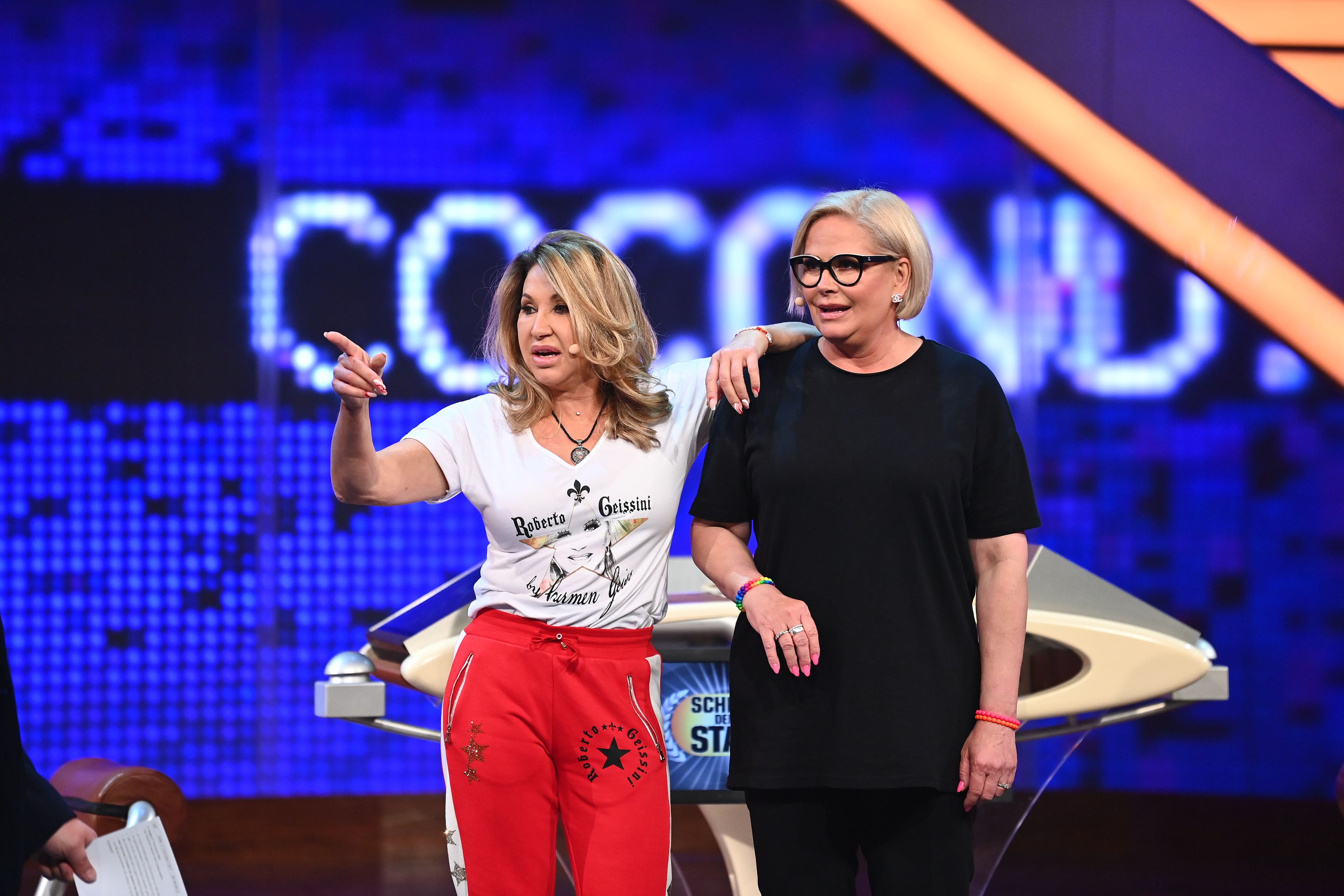 Carmen Geiss und Claudia Effenberg bei 