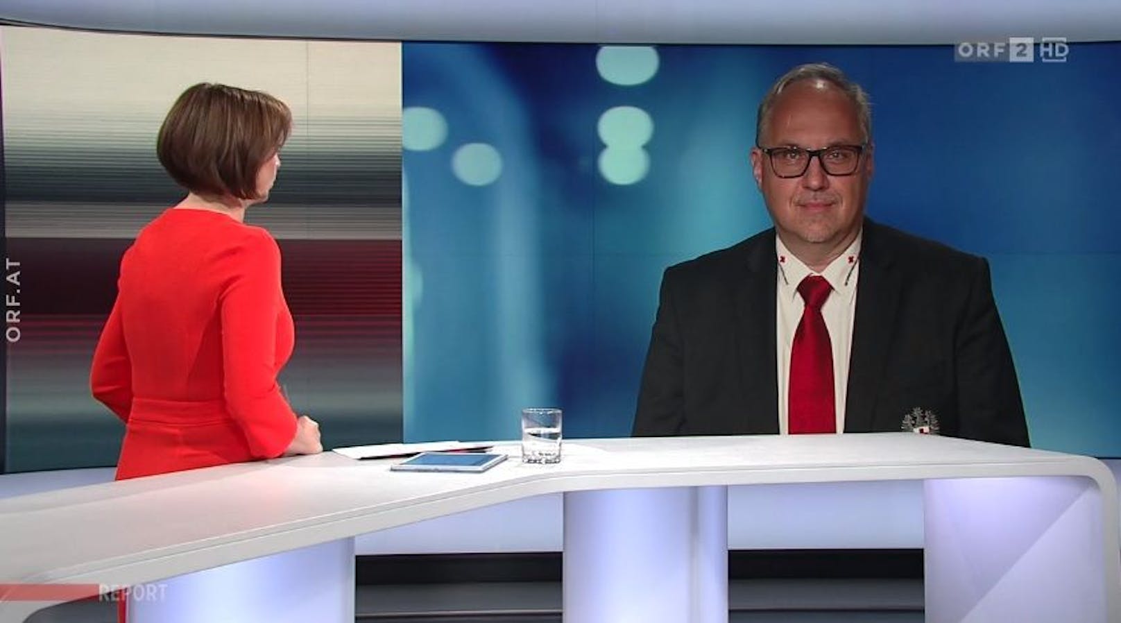 Foitik im ORF-"Report" am Dienstag.