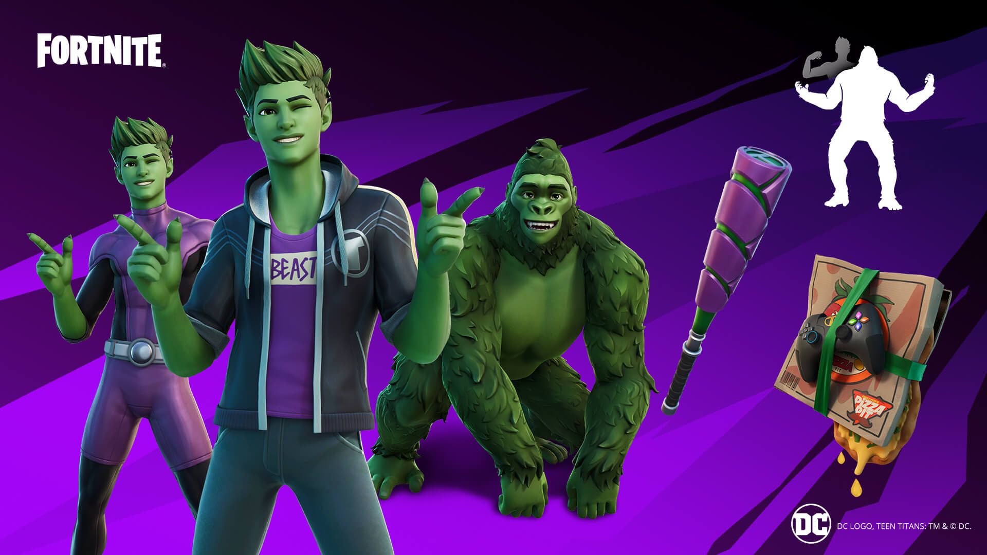 "Fortnite": Nächstes Teen Titans-Mitglied Beast Boy spielbar.