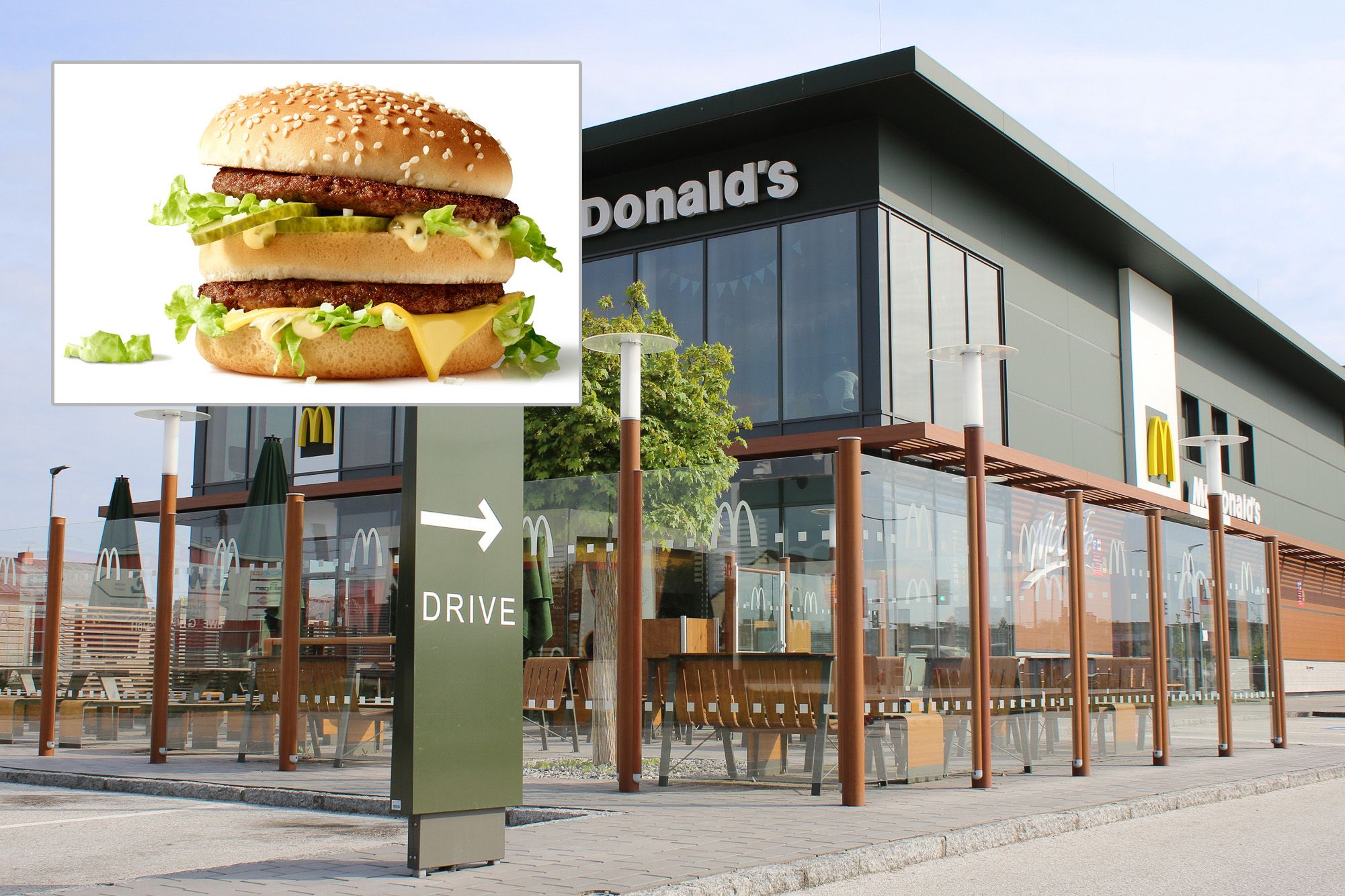 Der Big Mac Bacon ist nur für exklusive Mitglieder.