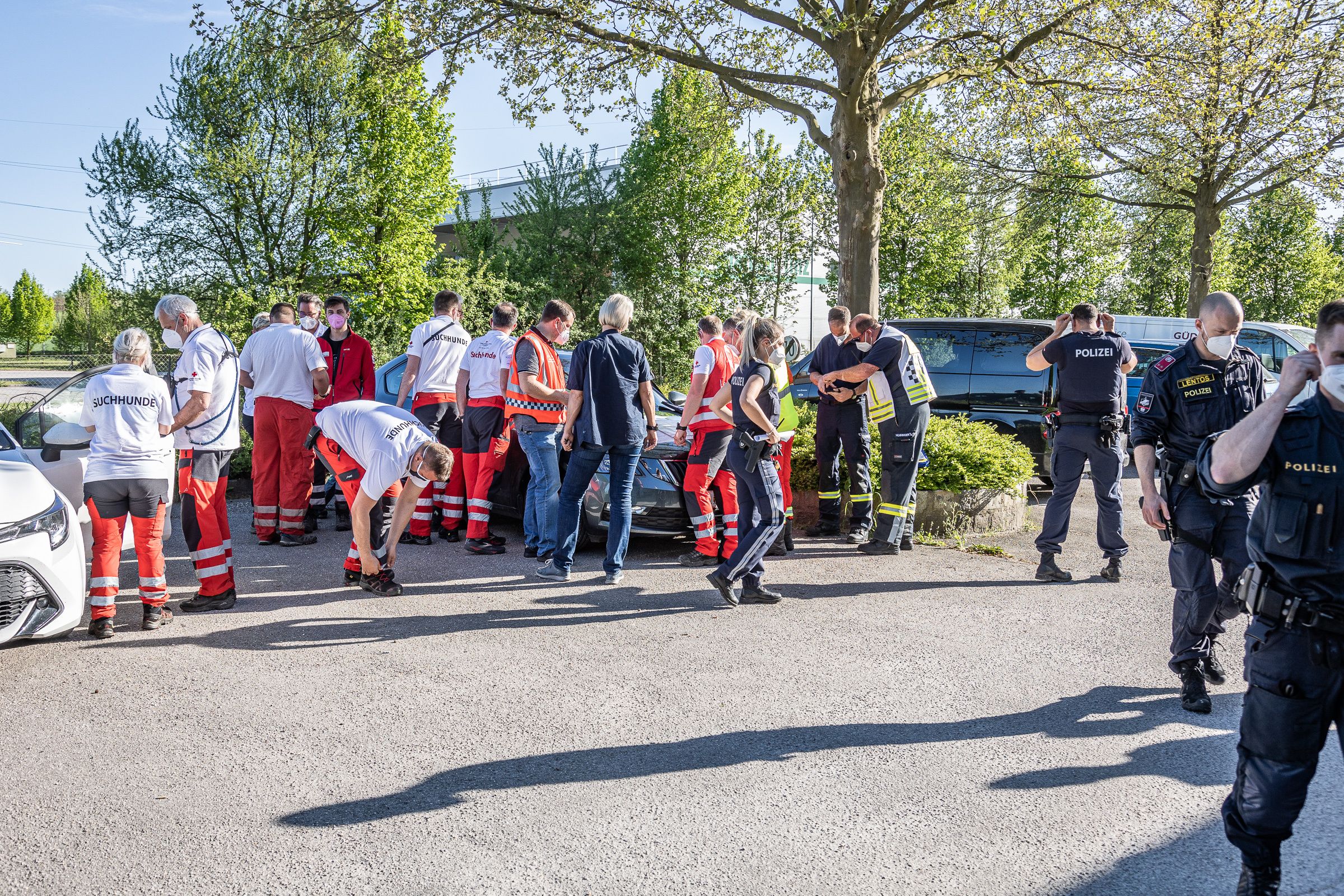 Stundenlang suchten die Einsatzkräfte vergebens nach dem Abgängigen.