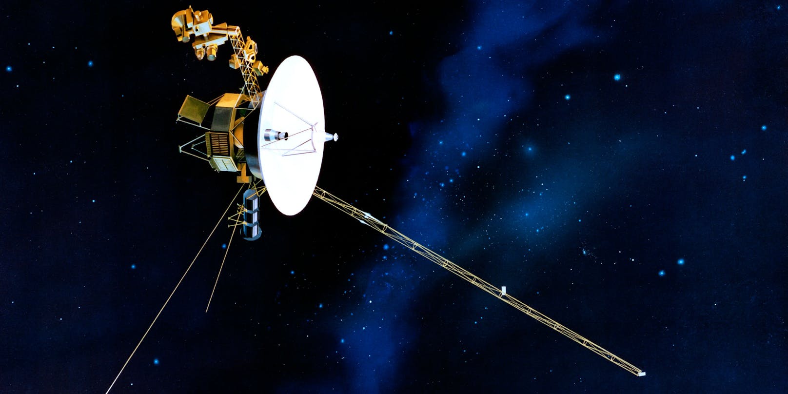 Die Raumsonde Voyager 1 liefert Einblicke in die Tiefen des Weltalls außerhalb unseres Sonnensystems.