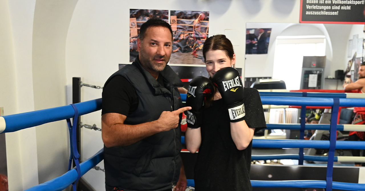 "Heute" durfte mit dem Schauspieler Anoush Mohseni ein Probetraining machen