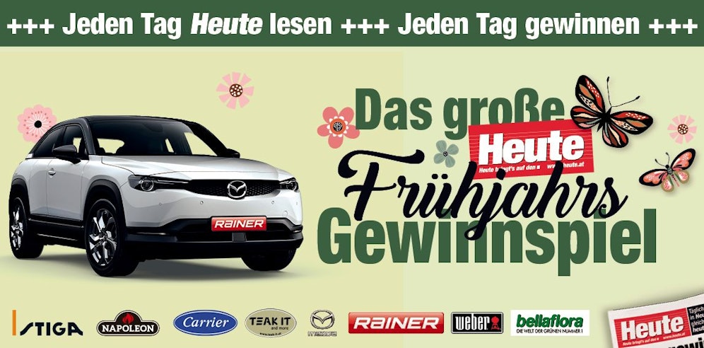 Teilnehmen & gewinnen: Diesen vollelektrischen Mazda MX-30 & viele weitere tolle Preise schenkt dir die Tageszeitung <em>