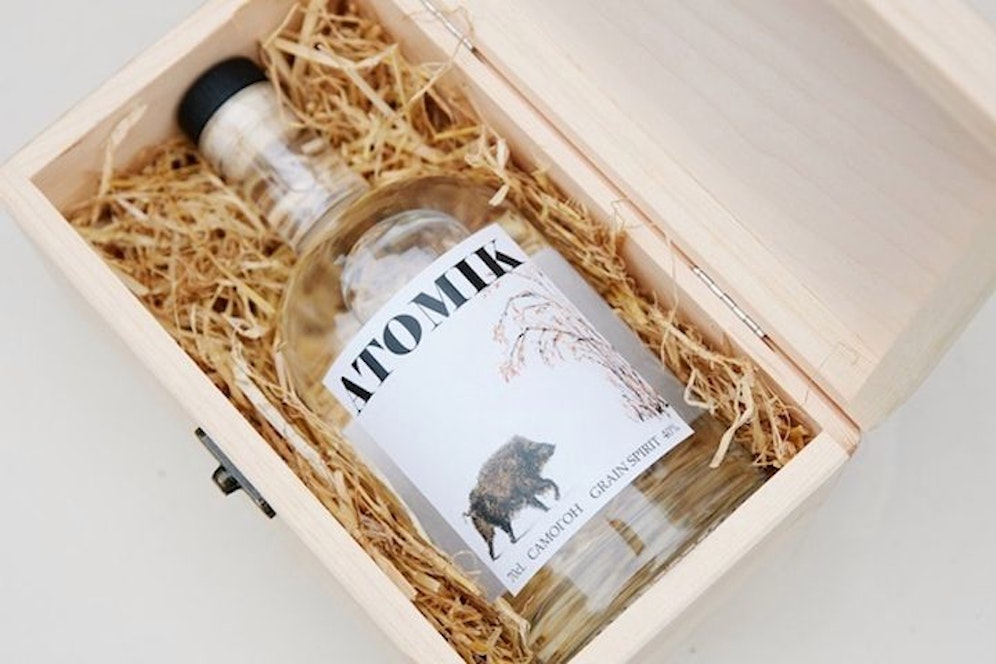 Vor zwei Jahren wurde zum ersten Mal eine Flasche Wodka aus radioaktivem Getreide präsentiert.